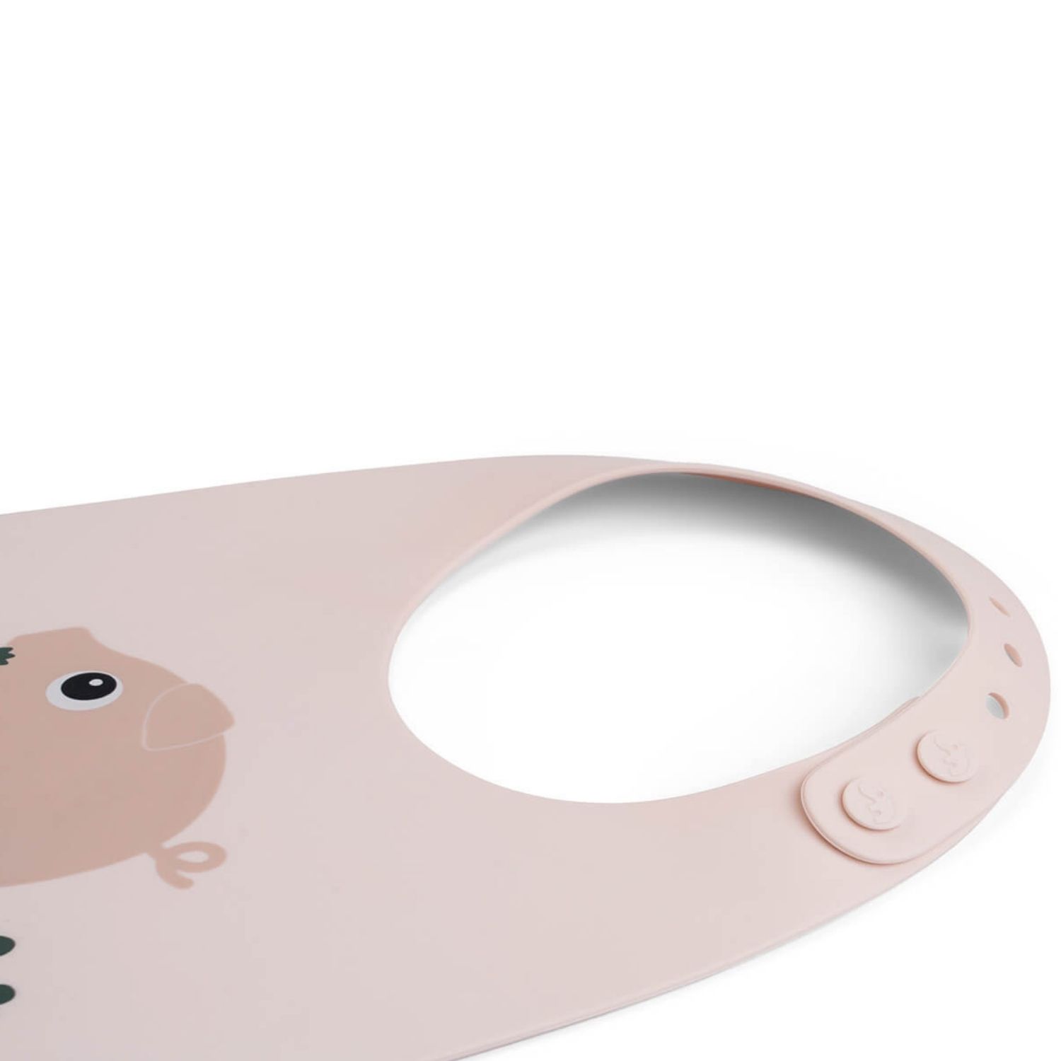 Bavoir silicone Pigee Rose (Done by deer) - Image 2