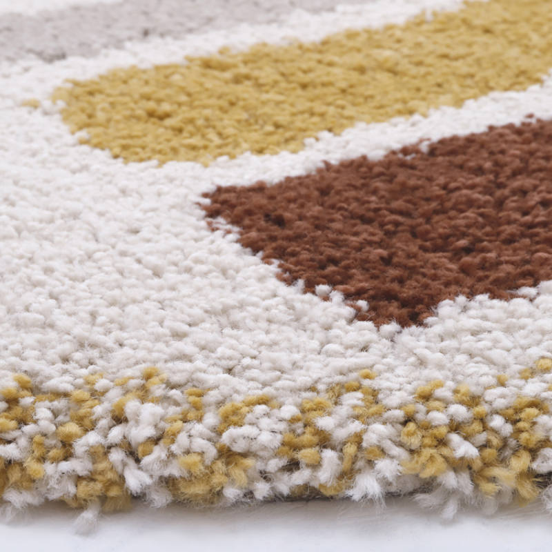 Tapis rond Bohemian arc-en-ciel (120 cm) (Nattiot) - Image 6