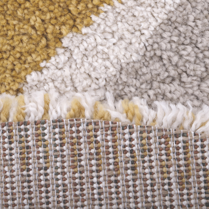 Tapis rond Bohemian arc-en-ciel (120 cm) (Nattiot) - Image 7