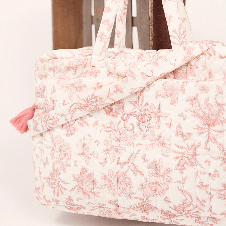 Tartine et Chocolat - Sac à langer à anses Toile de Jouy