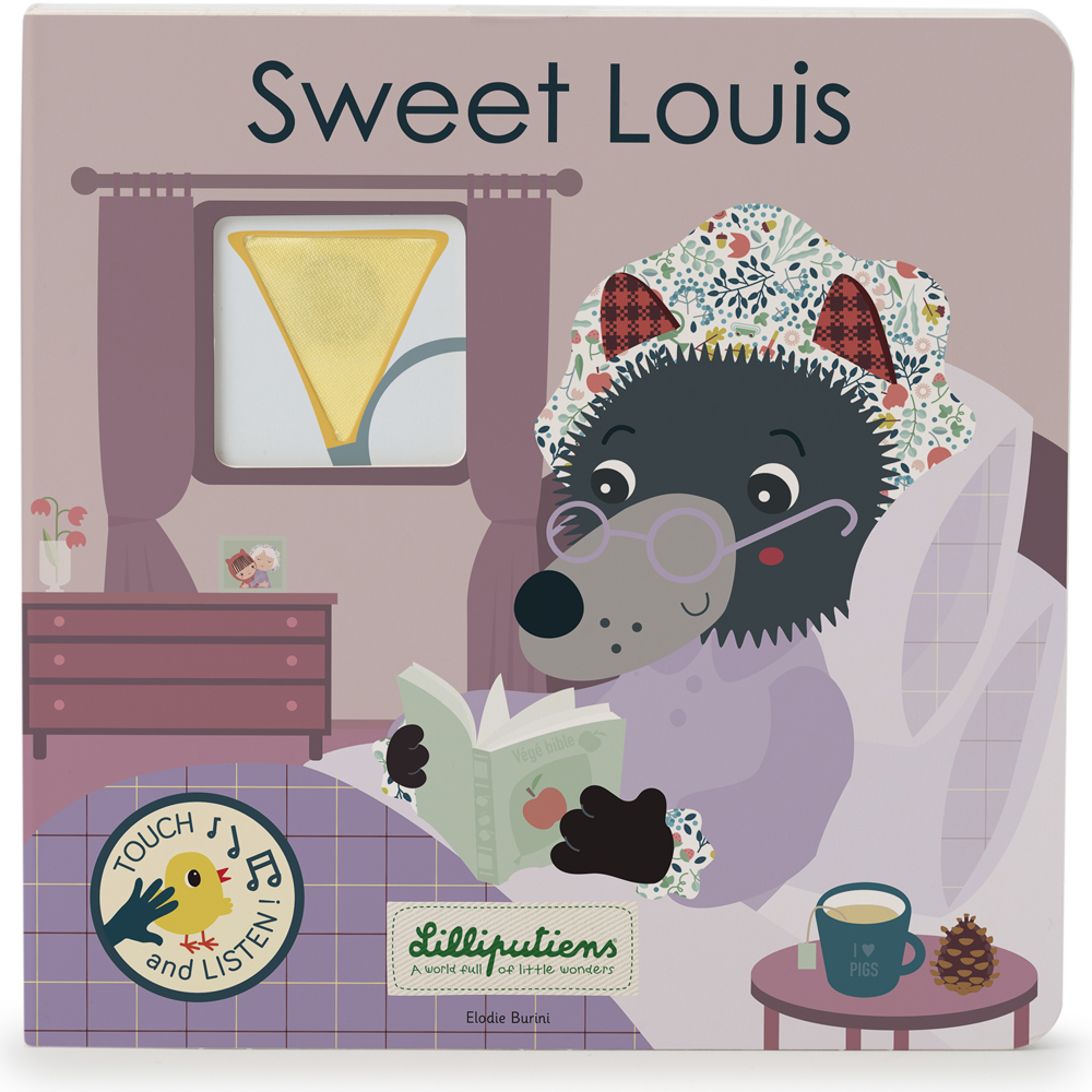 Lilliputiens - Livre tactile et sonore Sweet Louis