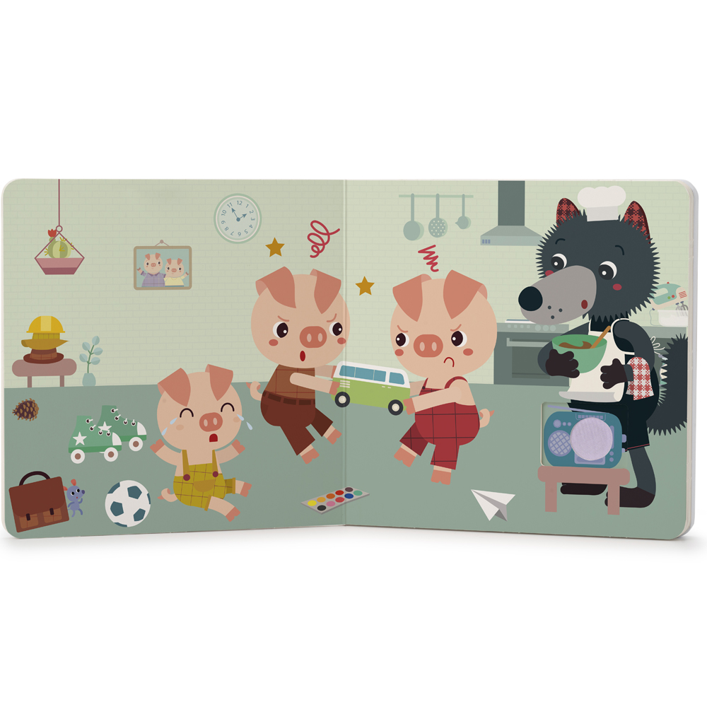 Livre tactile et sonore Sweet Louis (Lilliputiens) - Image 3