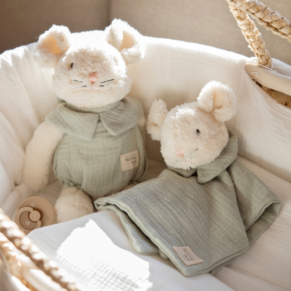 Peluche souris Poppy Mousse (25 cm) (Walking Mum) - Image 2