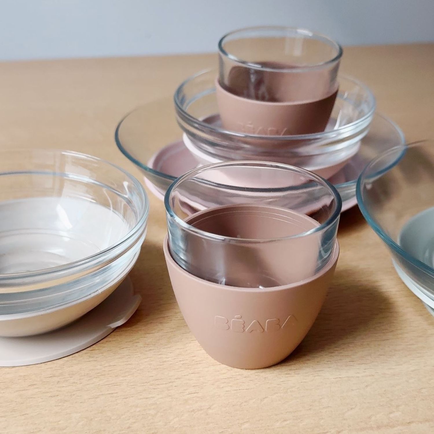 Coffret repas en verre X DURALEX Barbe à papa (Béaba) - Image 3