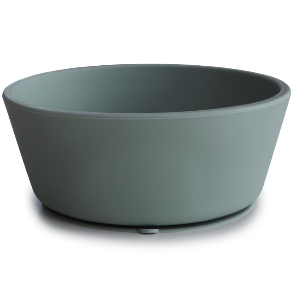 Mushie - Bol à ventouse en silicone Dried thyme
