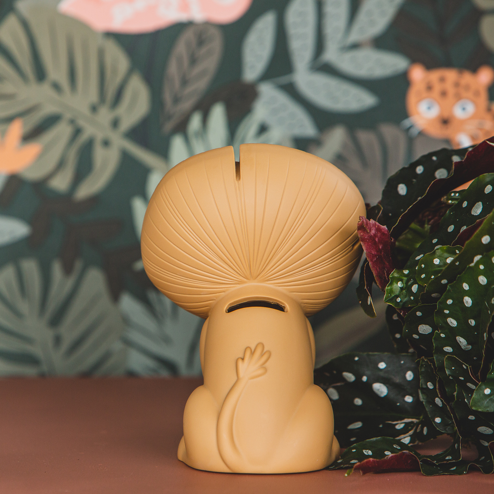 Tirelire Hakuna marron (16 cm) (Atelier Pierre Junior) - Image 3