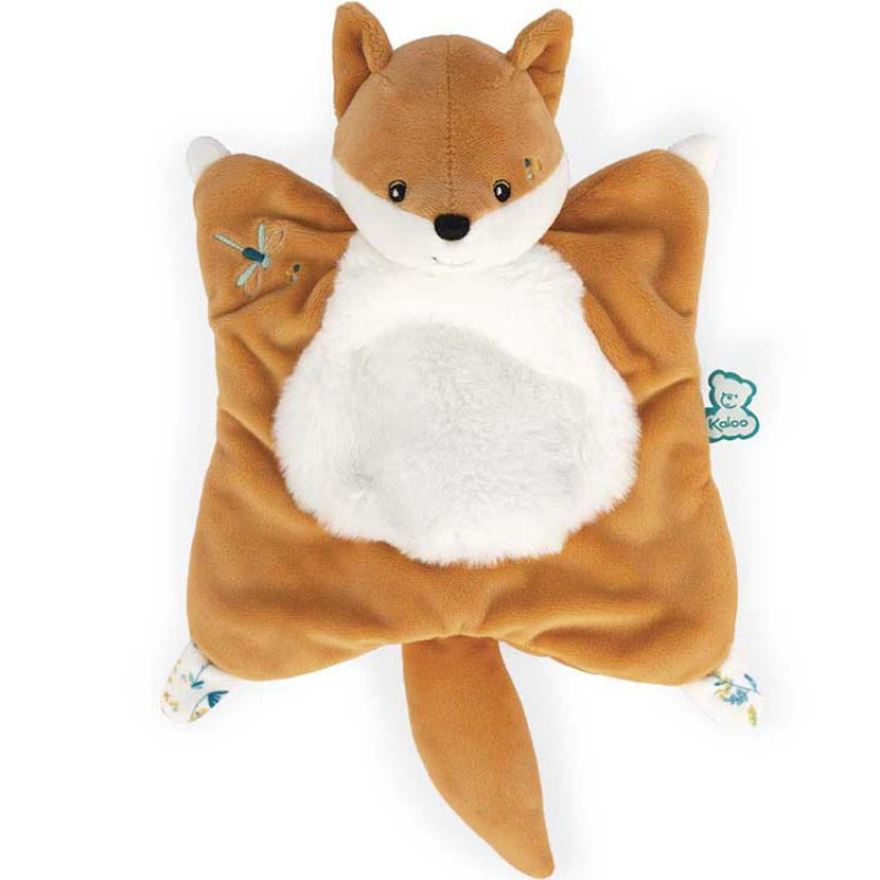 Kaloo - Doudou plat renard Léonard Les Fripons