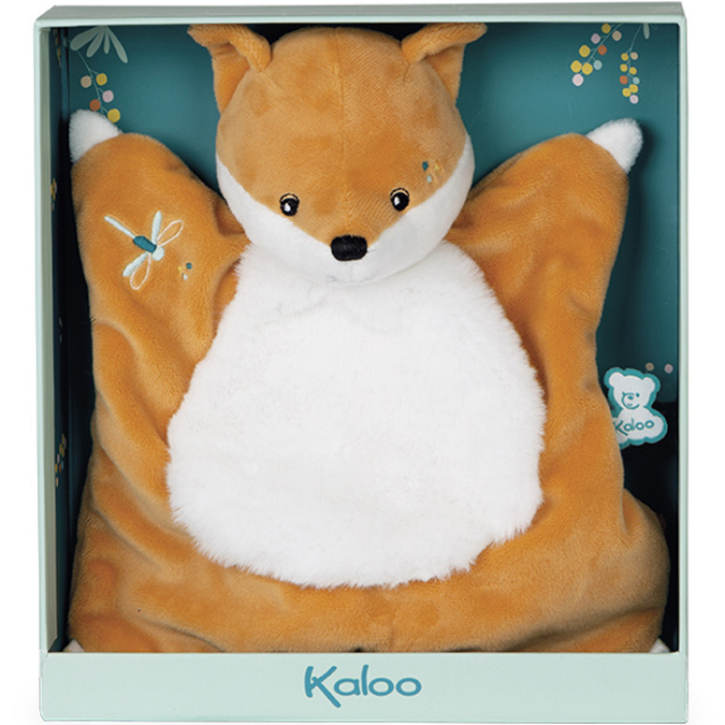 Doudou plat renard Léonard Les Fripons (Kaloo) - Image 3