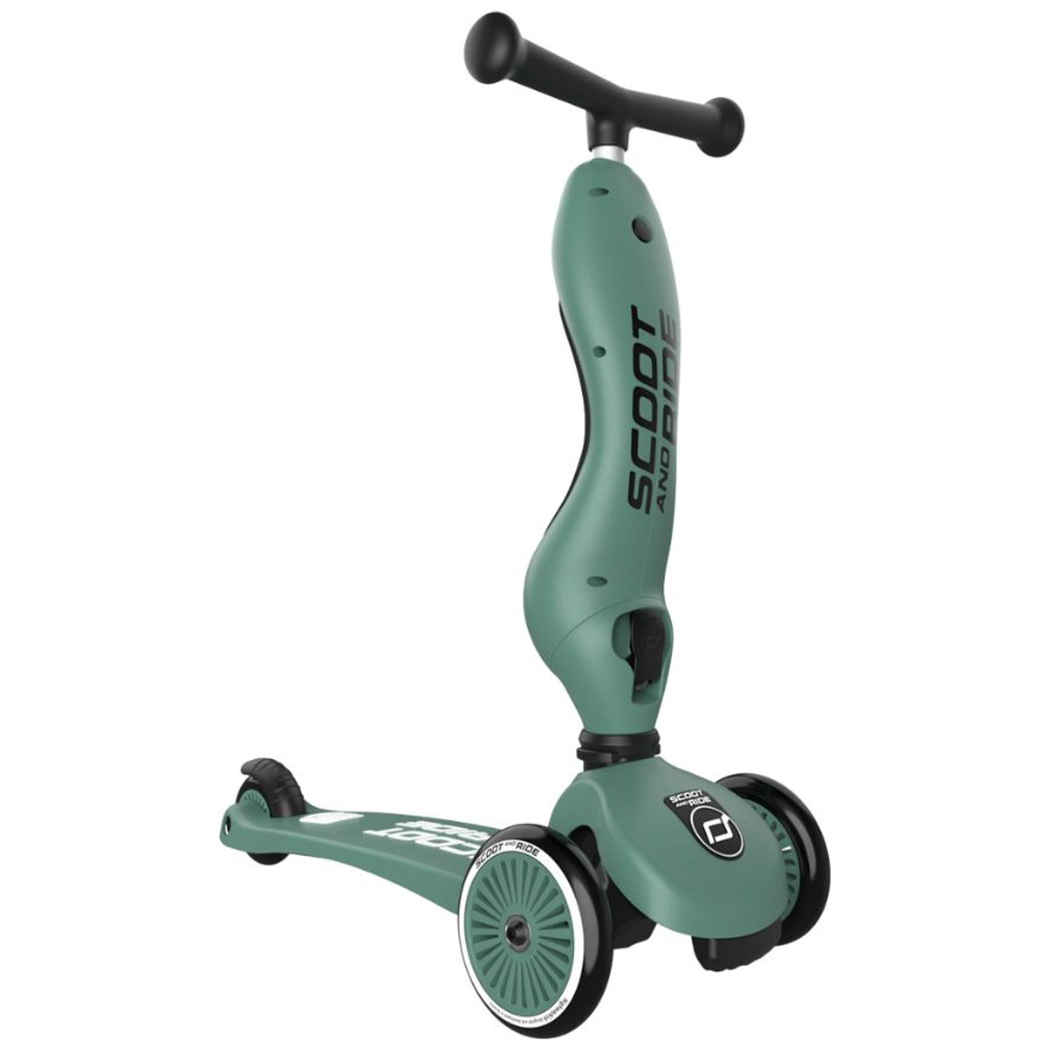 Porteur évolutif en trottinette Highwaykick 1 Forest (Scoot And Ride) - Image 5
