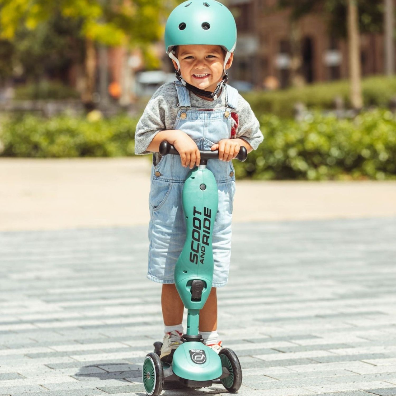 Porteur évolutif en trottinette Highwaykick 1 Forest (Scoot And Ride) - Image 2