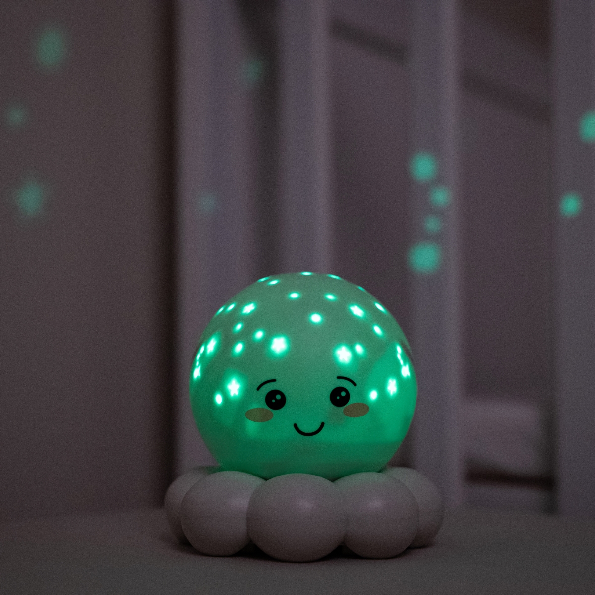 Veilleuse Twinkles To Go Octo Vert Pastel (Cloud B) - Image 1