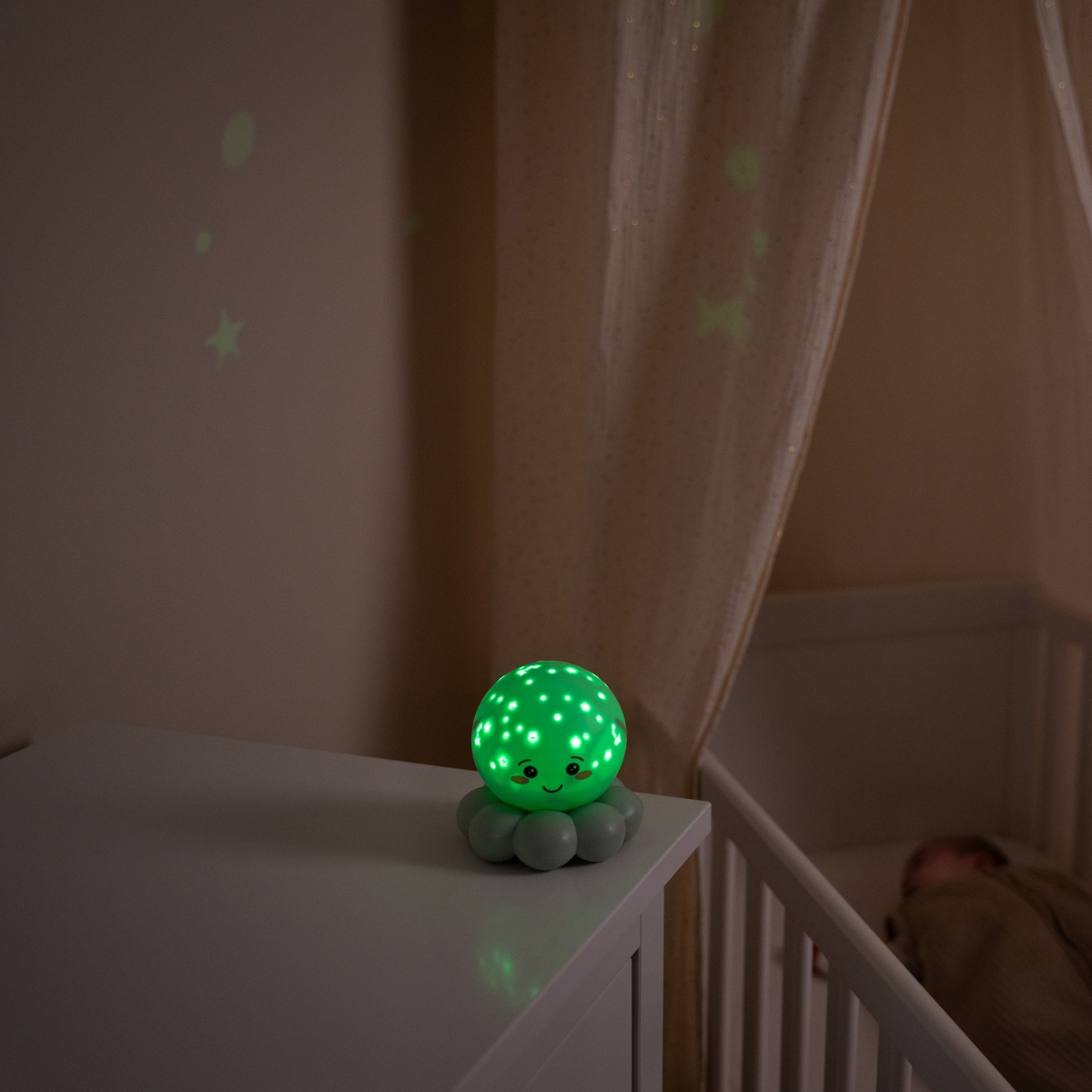 Veilleuse Twinkles To Go Octo Vert Pastel (Cloud B) - Image 4
