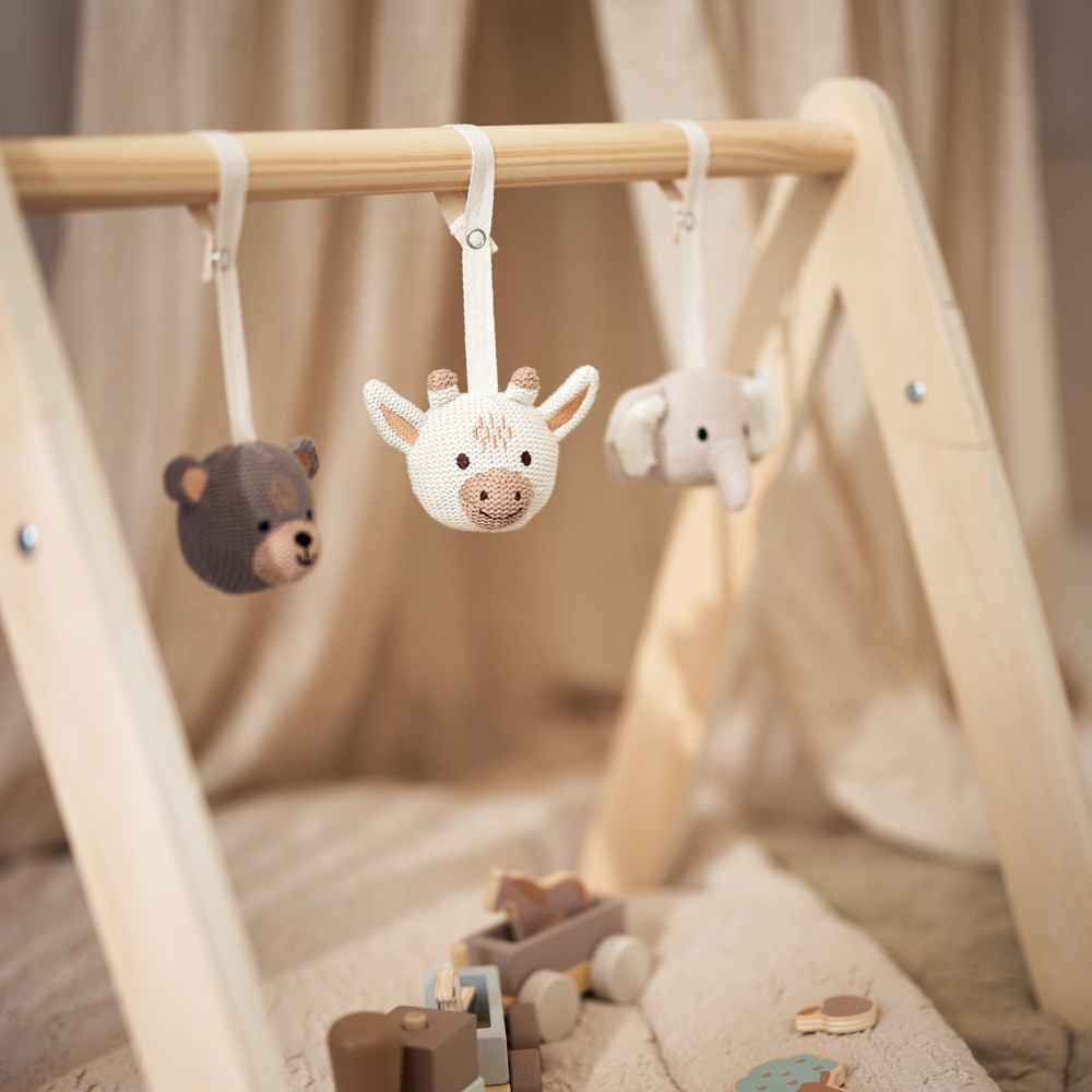 Lot de 3 jouets pour arche d'éveil Animals (Jollein) - Image 1
