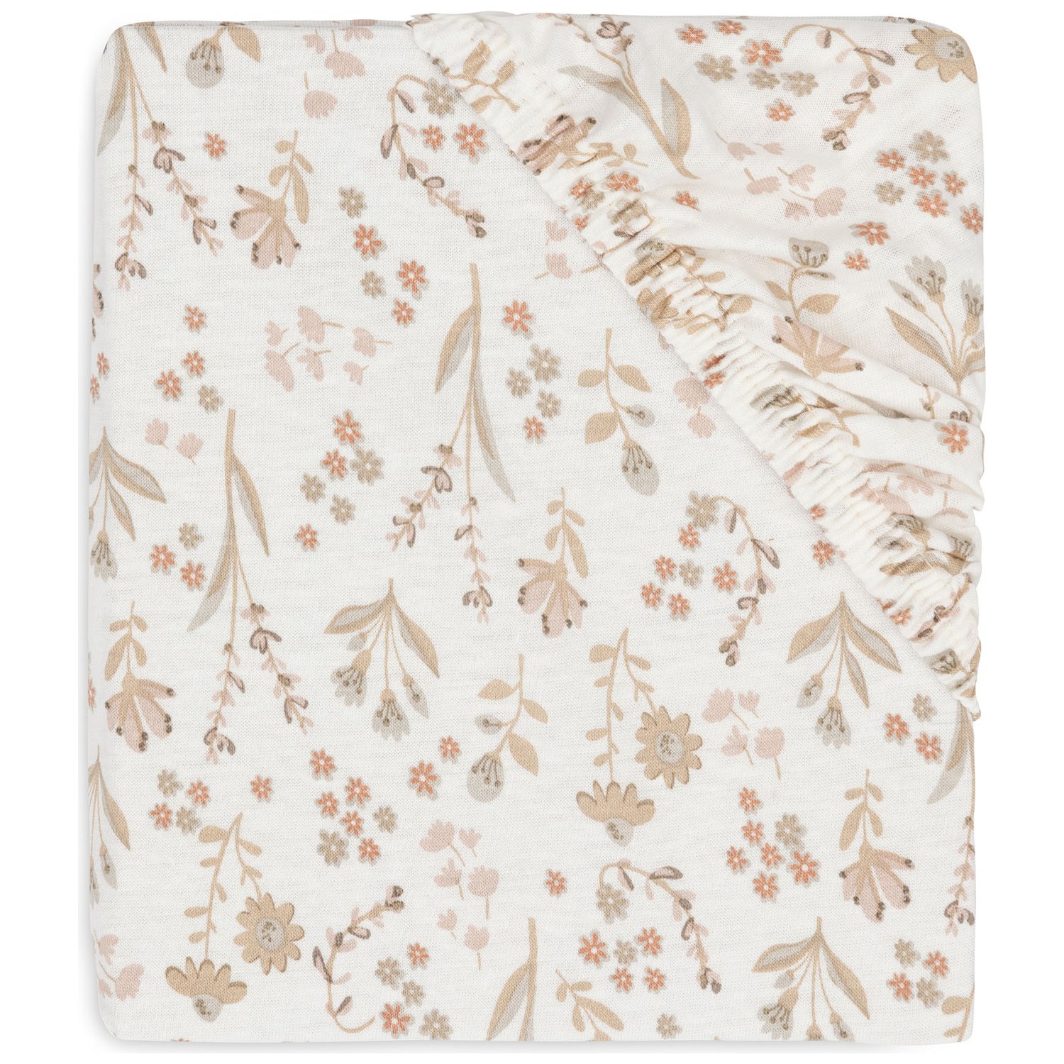 Jollein - Drap housse en jersey Bloomy (40 x 80 cm)