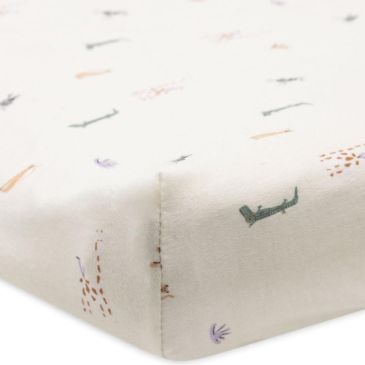 Housse de matelas à langer en jersey Jungle Jambo (50 x 70 cm) (Jollein) - Image 1