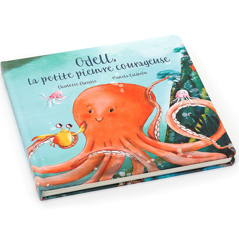 Livre Odell la petite pieuvre courageuse (Jellycat) - Image 2