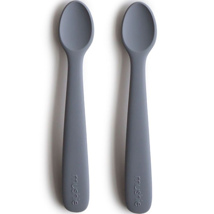 Mushie - Lot de 2 cuillères en silicone Tradewinds