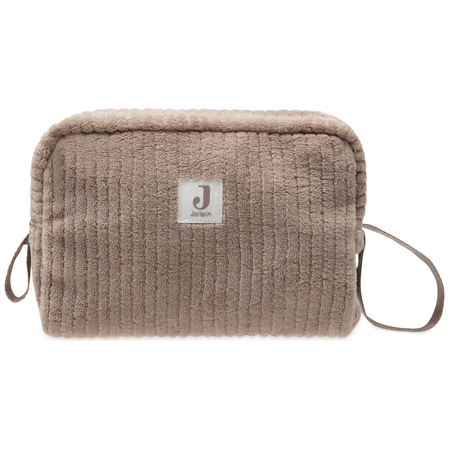 Trousse de toilette Cloudy Rib Milky Coffee (Jollein) - Image 5