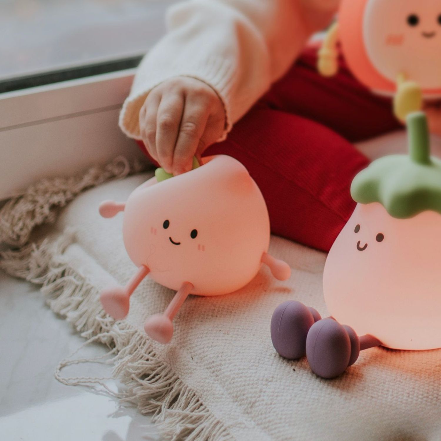 Veilleuse rechargeable Pêche (Mary's) - Image 2