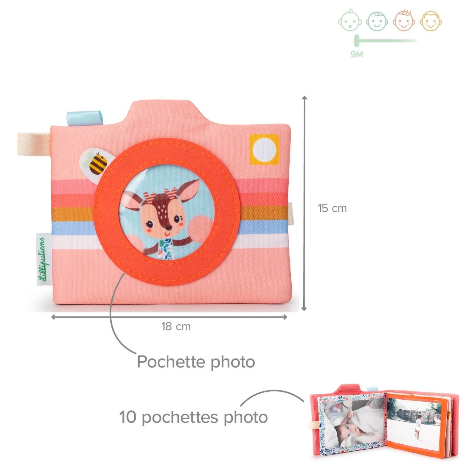 Album photo en tissu Stella (Lilliputiens) - Image 6
