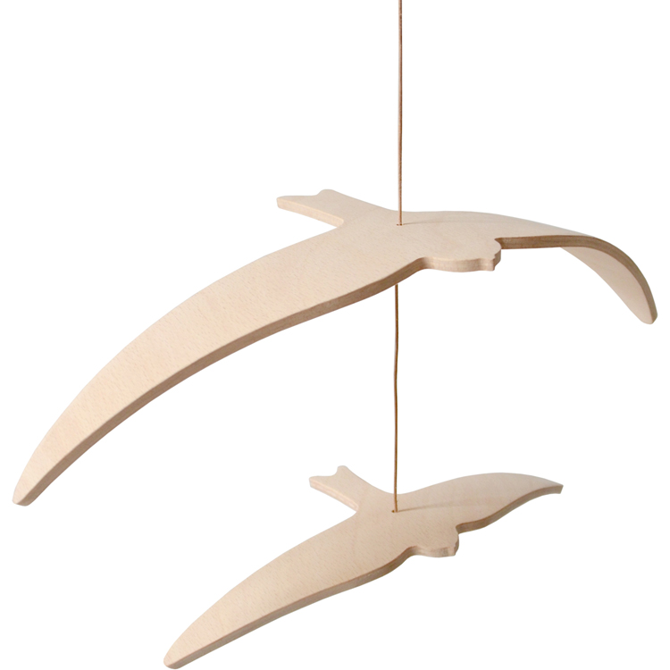 Mobile en bois de hêtre Kano Hirondelles (Charlie Crane) - Image 4