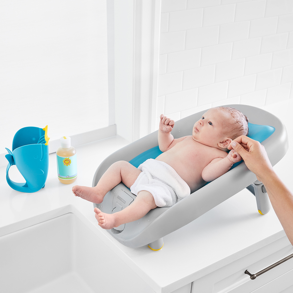 Transat de bain incliné Moby bleu (Skip Hop) - Image 2