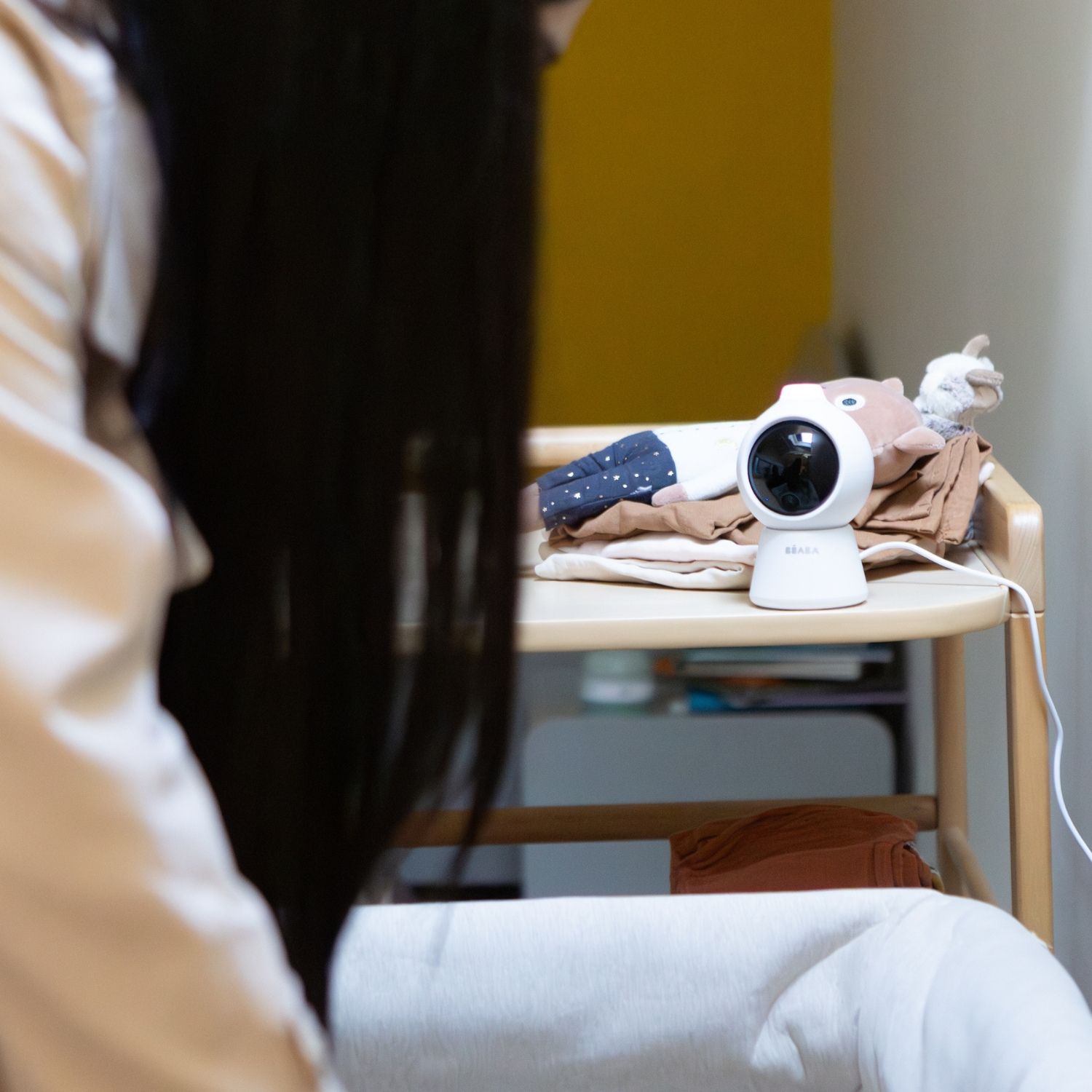 Ecoute bébé Vidéo Zen Smart AI Blanc (Béaba) - Image 3