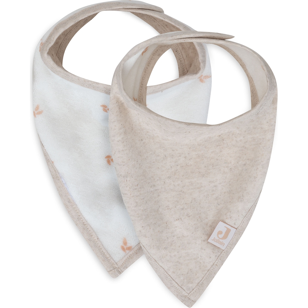 Lot de 2 bavoirs bandana Harvest Natural