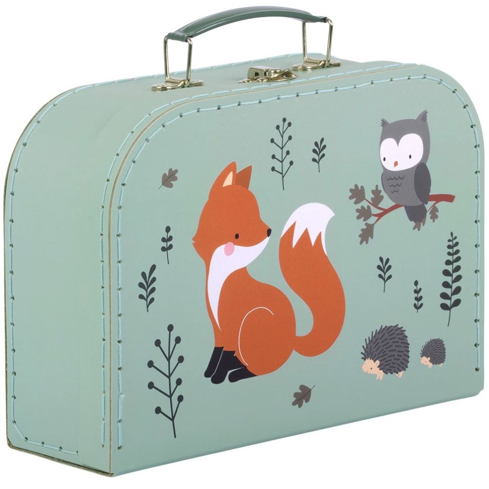 Set de 2 valisettes de rangement Amis de la forêt