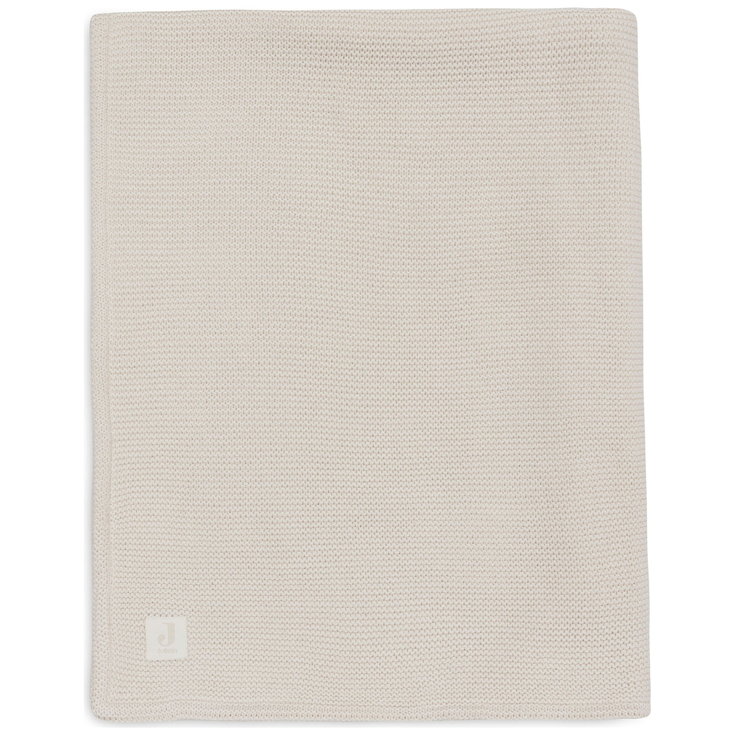 Couverture en polaire Basic Knit Oatmeal (75 x 100 cm) (Jollein) - Image 5