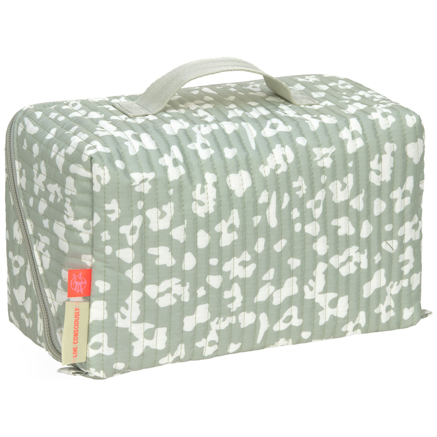 Trousse de toilette Flex Leo kaki clair (Lassig) - Image 3