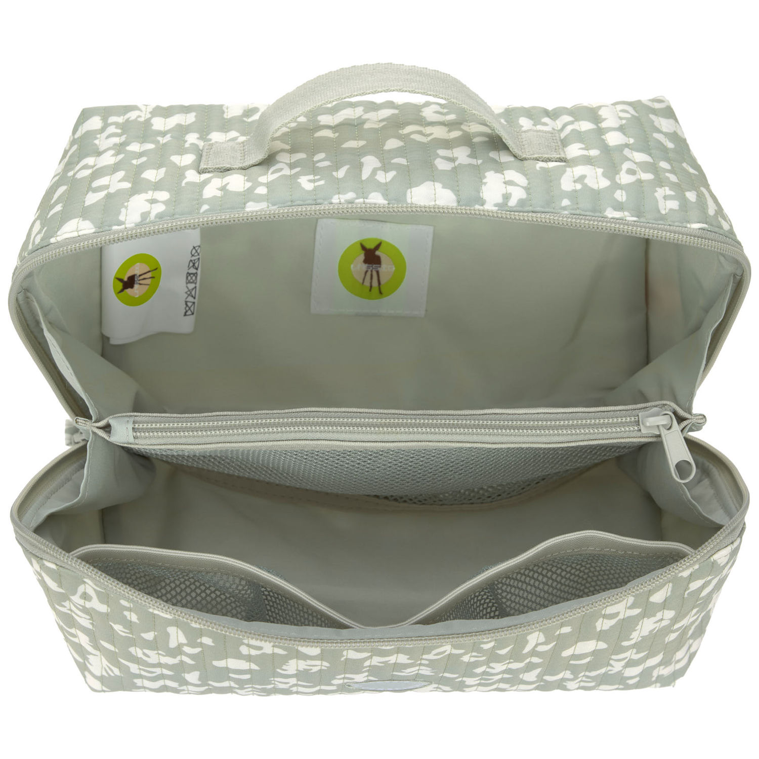 Trousse de toilette Flex Leo kaki clair (Lassig) - Image 5