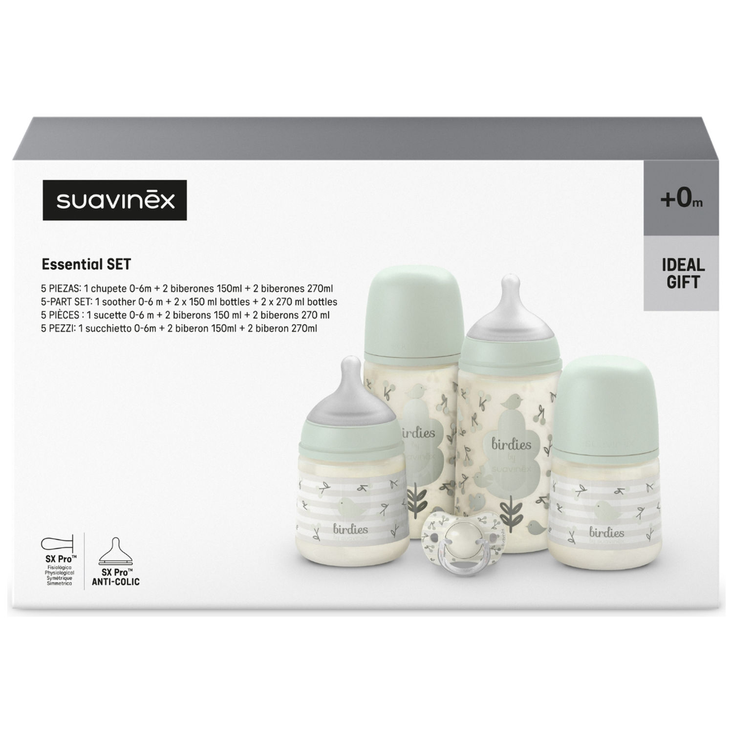 Coffret nouveau né Birdies Vert (Suavinex) - Image 7