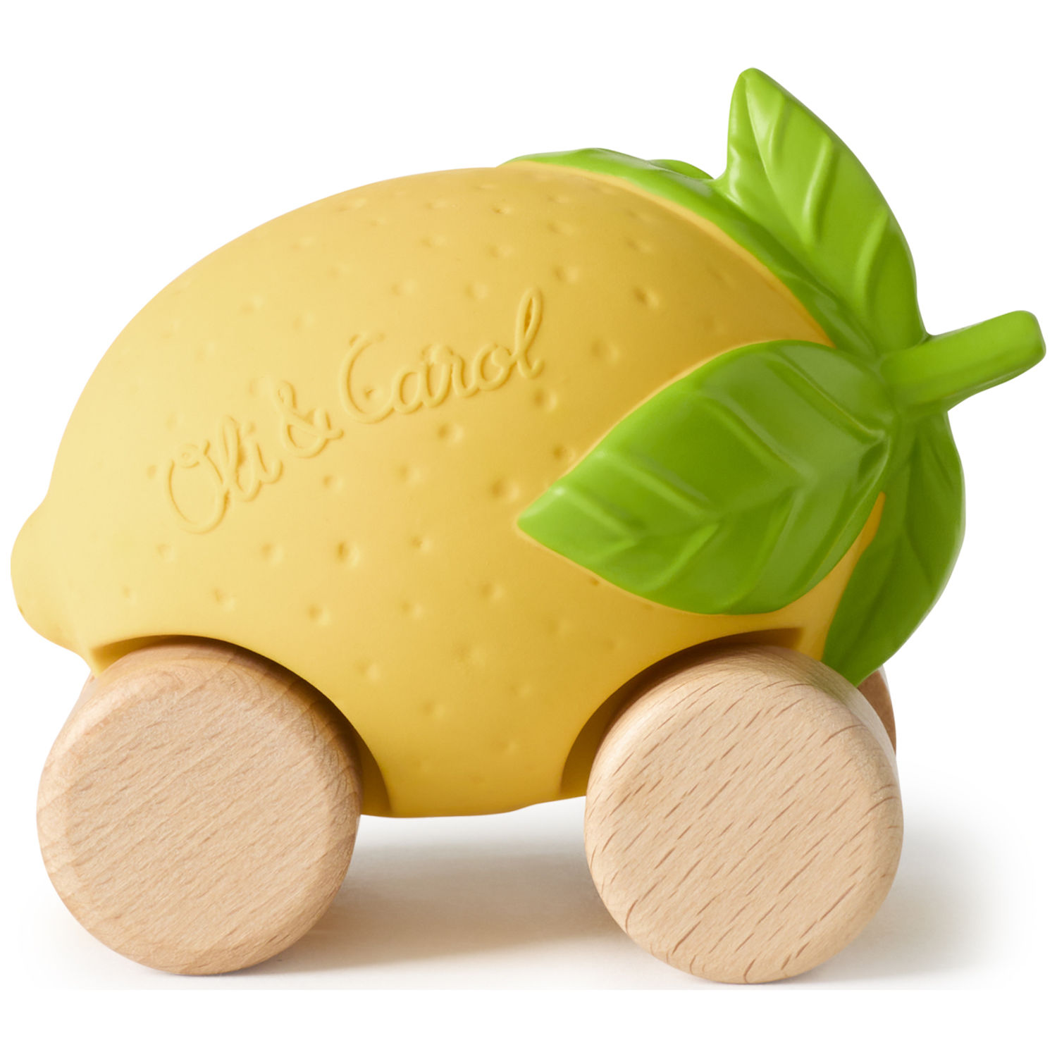 Voiture et jouet de dentition Lou citron (Oli & Carol) - Image 1