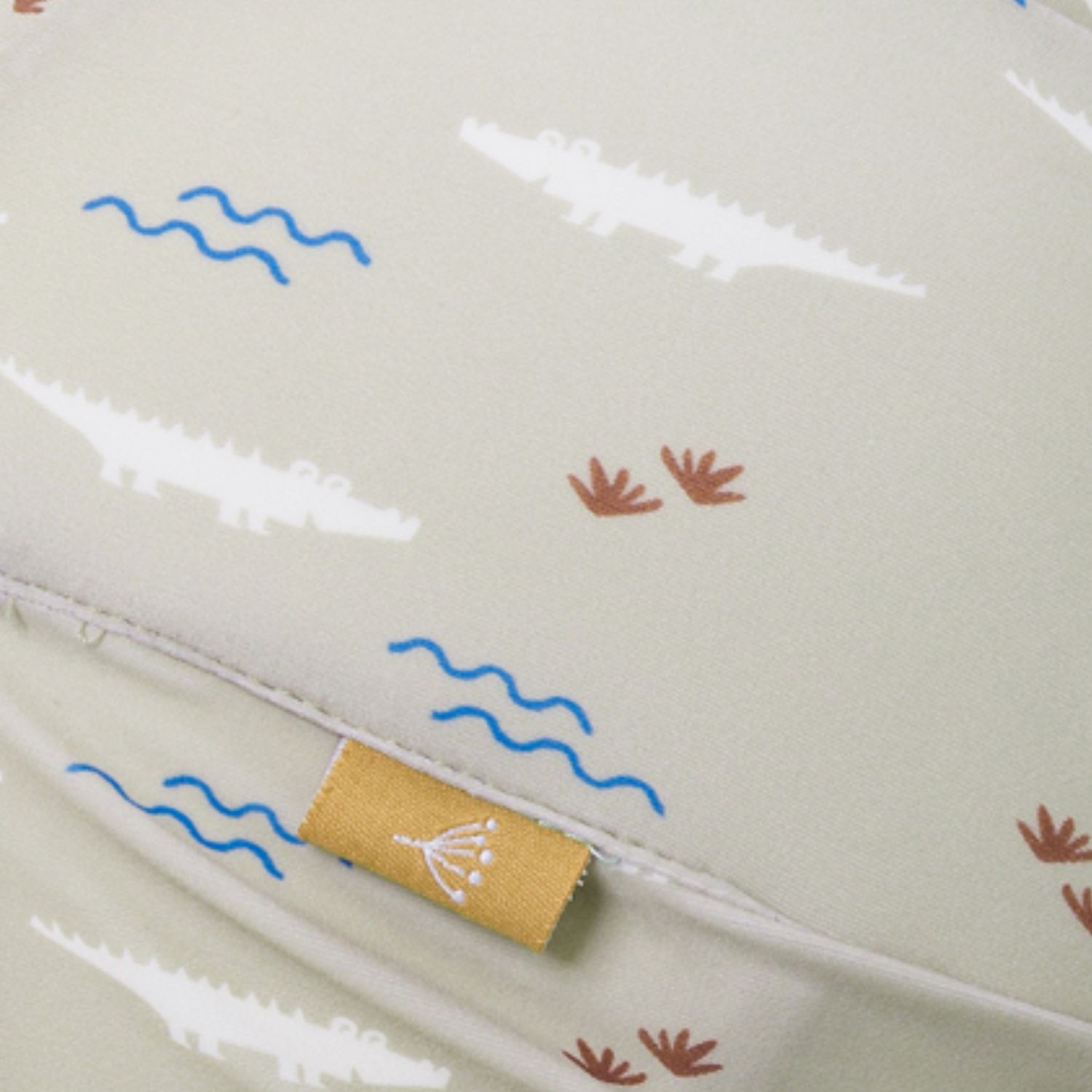 Casquette anti-UV protège nuque Croco (6-12 mois) (Fresk) - Image 1