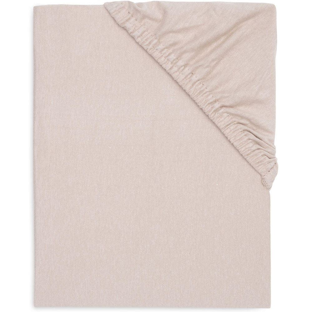 Jollein - Drap housse en jersey Wild Rose (40 x 80 cm)