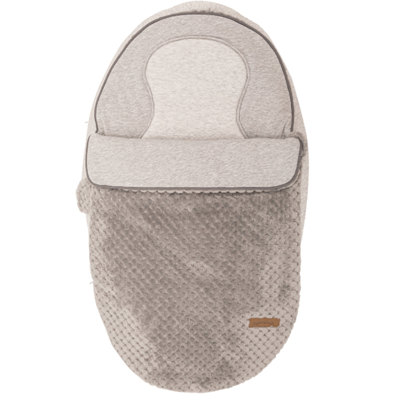Coussin de grossesse et nid d'ange 2 en 1 Soft Nova gris (Domiva) - Image 1