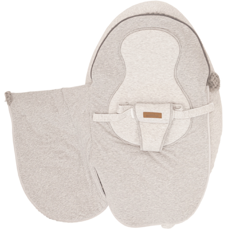 Coussin de grossesse et nid d'ange 2 en 1 Soft Nova gris (Domiva) - Image 7