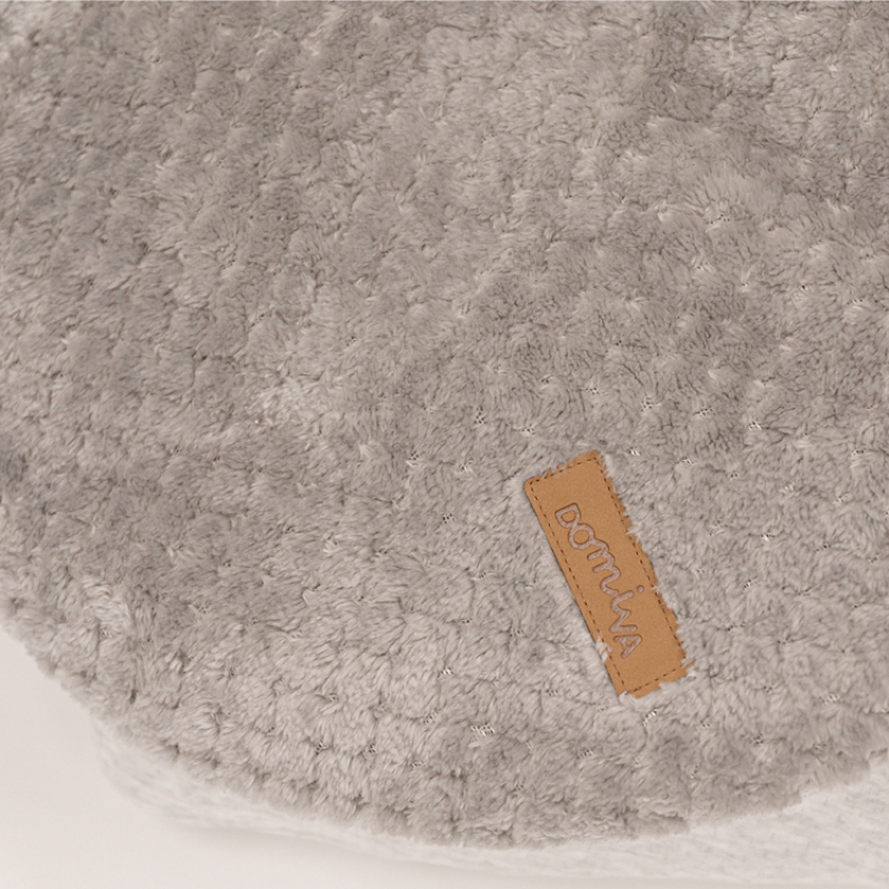 Coussin de grossesse et nid d'ange 2 en 1 Soft Nova gris (Domiva) - Image 5
