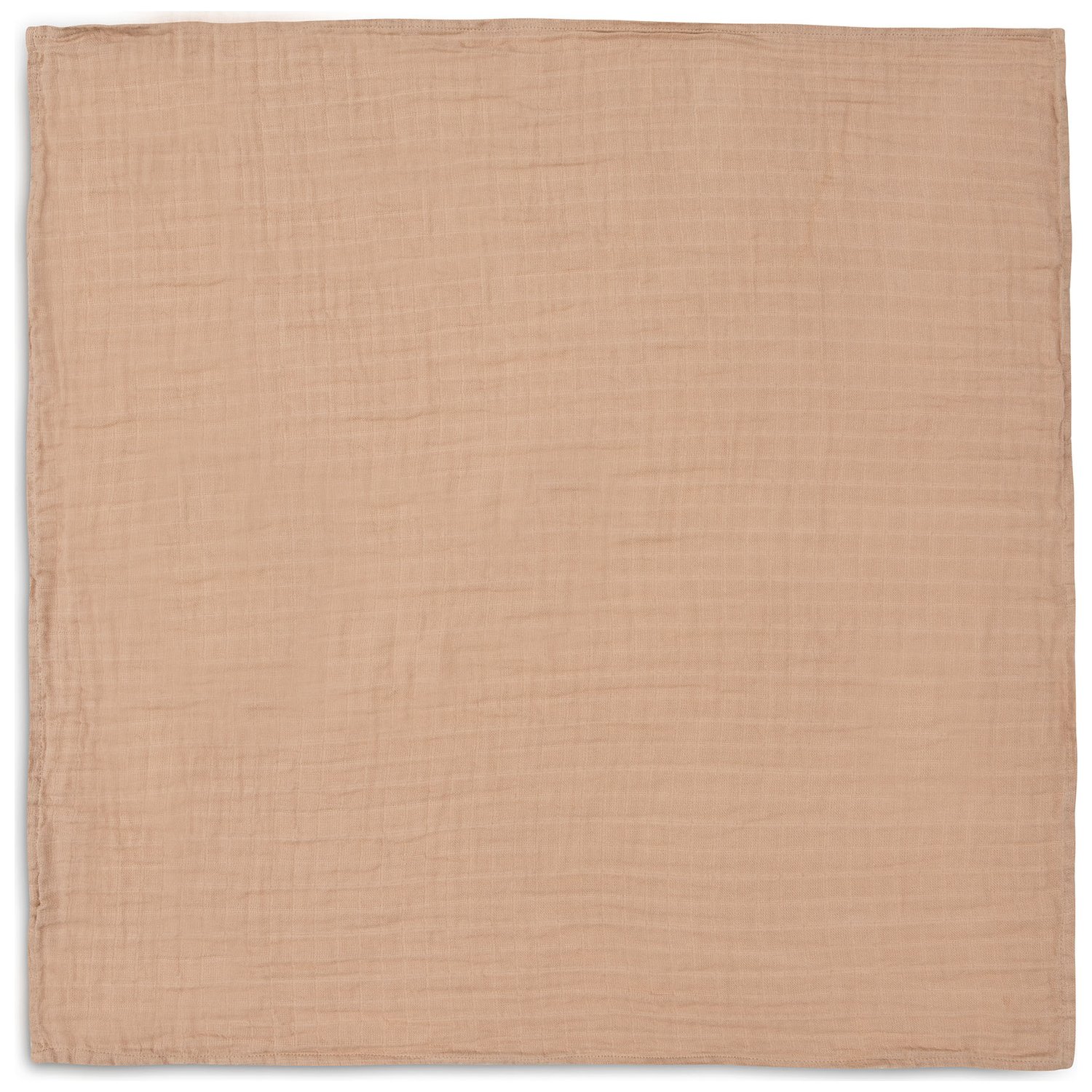 Lot de 4 langes en coton Biscuit-Ivory (70 x 70 cm) (Jollein) - Image 5