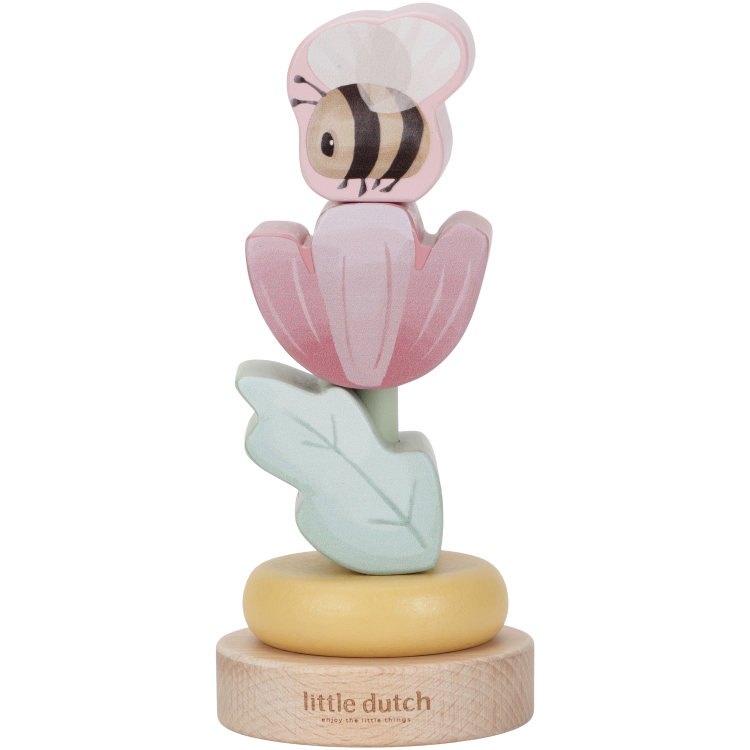 Coffret 3 jeux d'éveil en bois FSC Fairy Garden (Little Dutch) - Image 1
