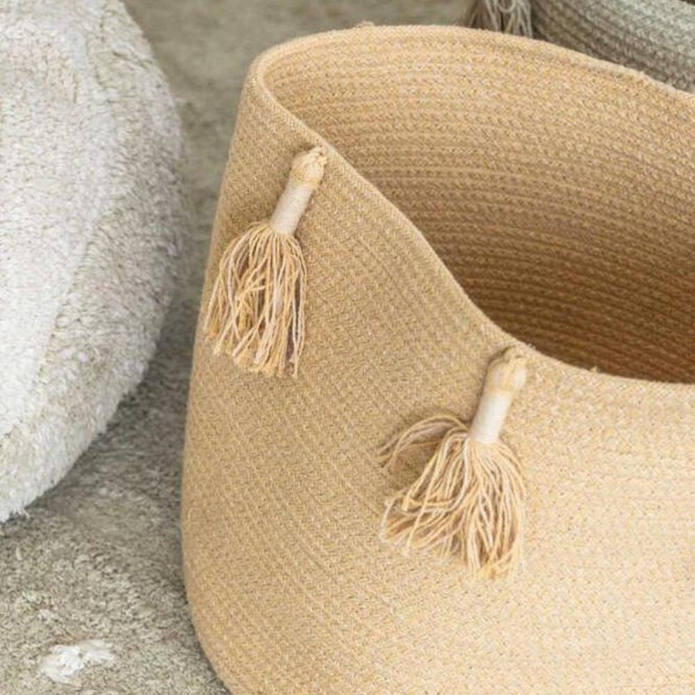 Panier de rangement Woody Miel(30 x 30 cm) (Lorena Canals) - Image 3