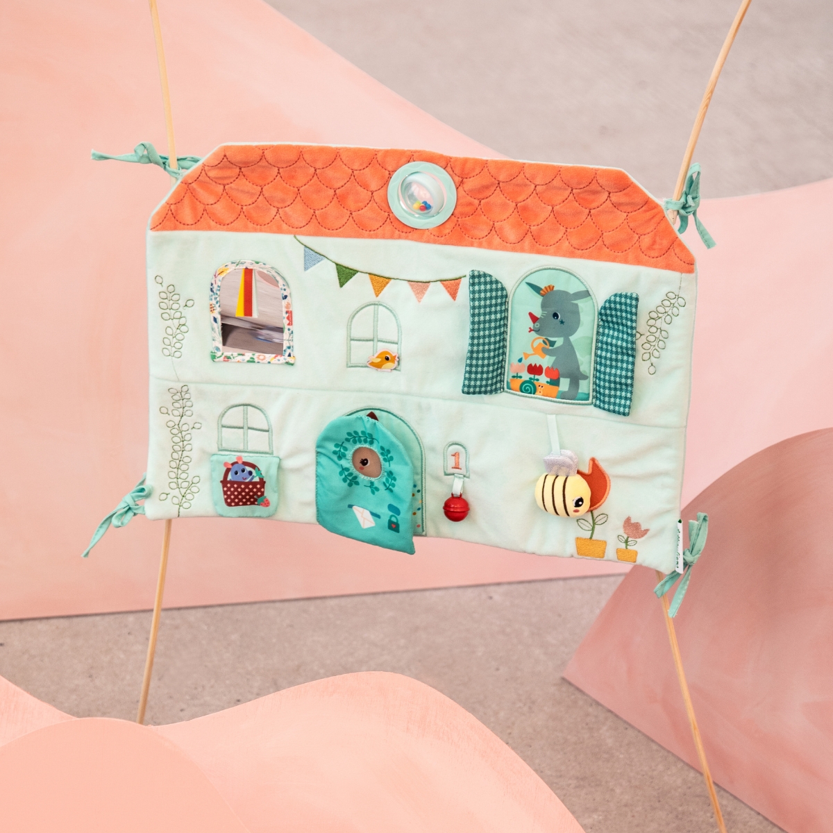 Panneau de découverte à suspendre Stella et Joe