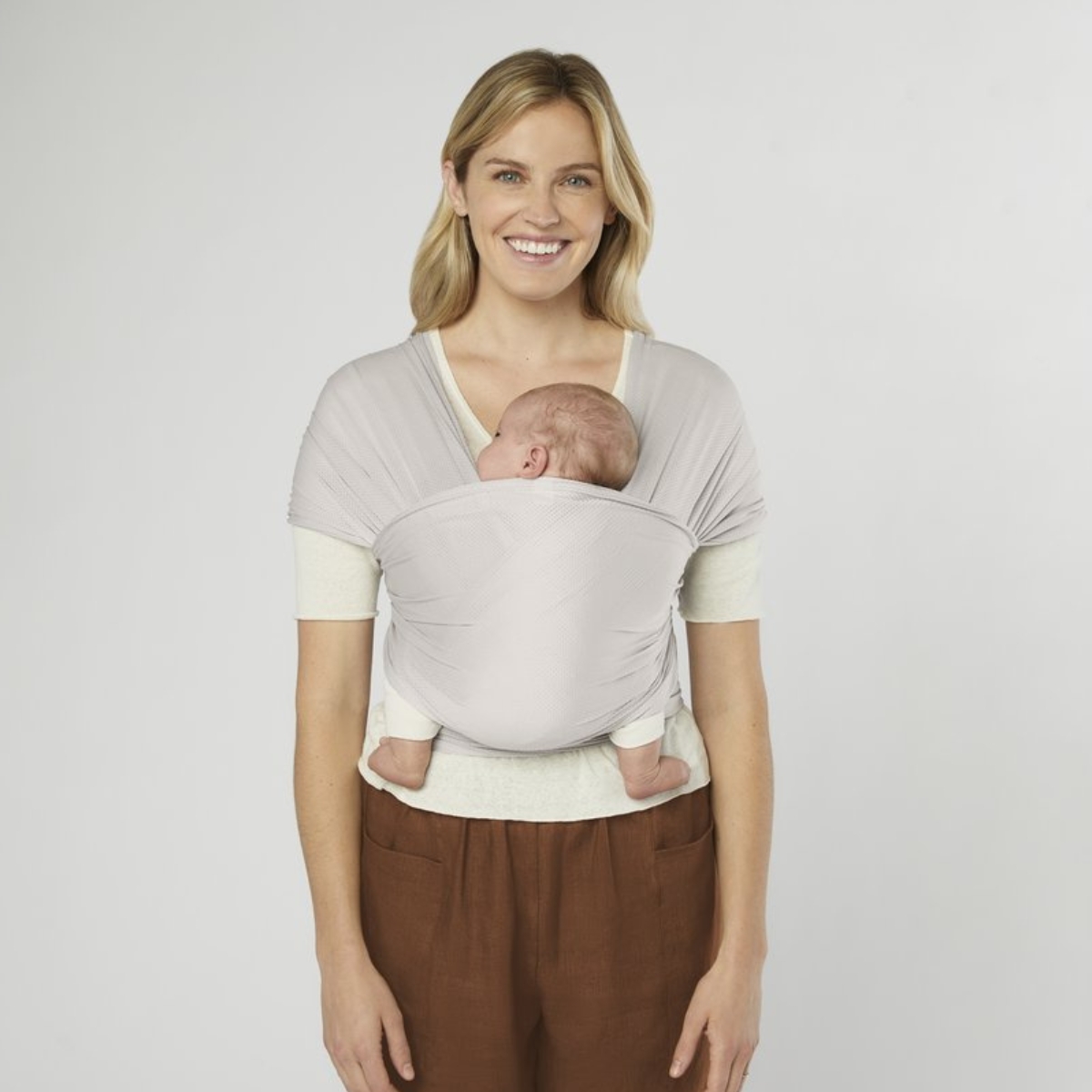 Echarpe de portage Aura Mesh Soft Grey (Ergobaby) - Image 1