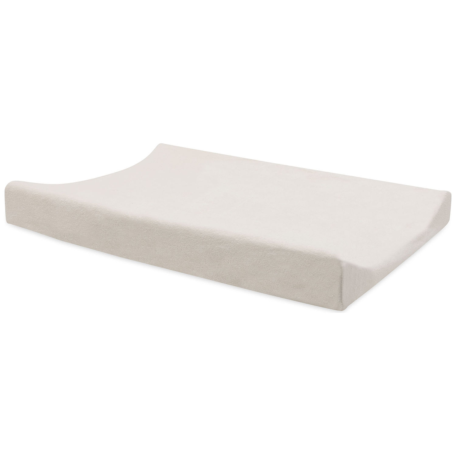 Lot de 2 housses de matelas à langer en éponge Oatmeal-Sand (50 x 70 cm) (Jollein) - Image 2