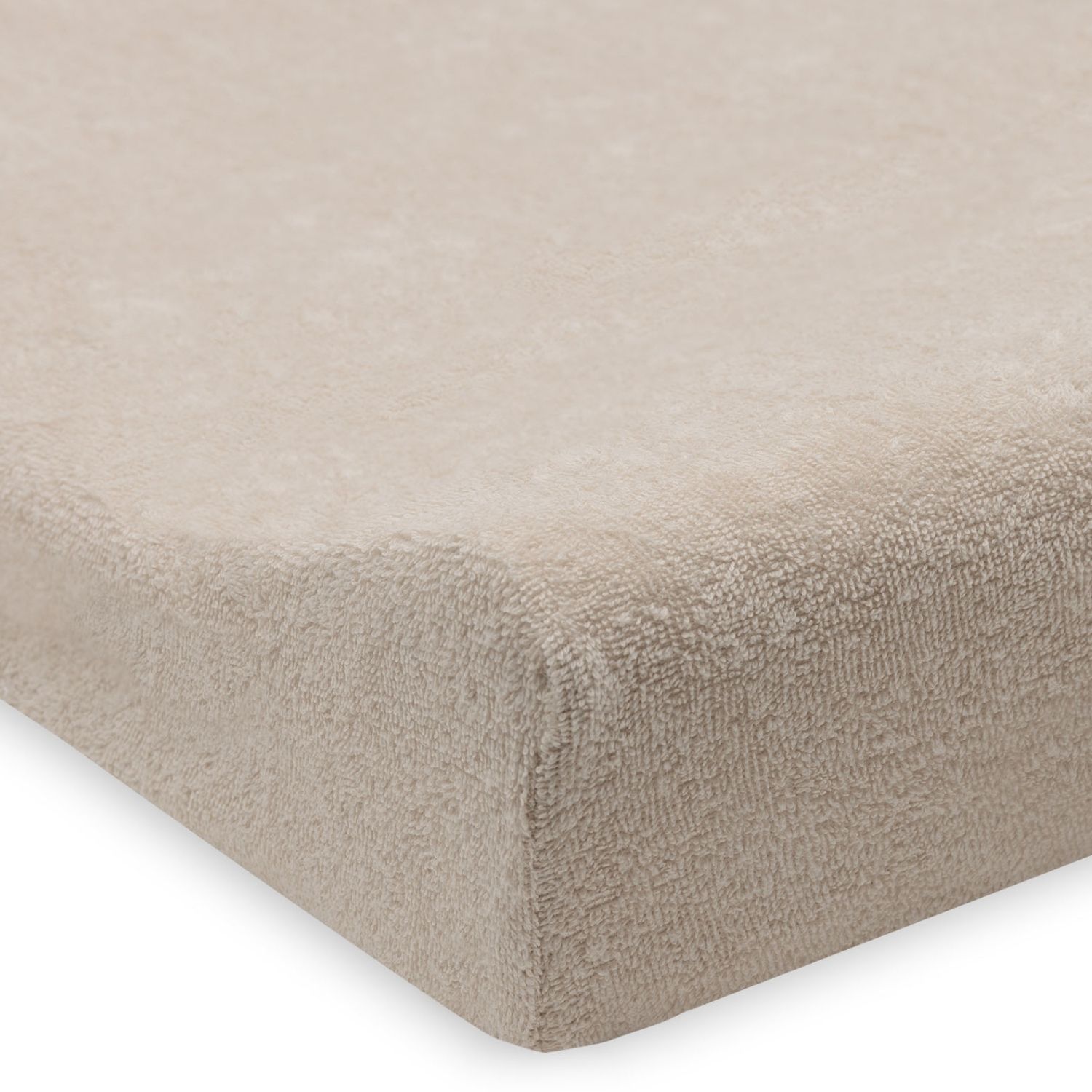 Lot de 2 housses de matelas à langer en éponge Oatmeal-Sand (50 x 70 cm) (Jollein) - Image 5
