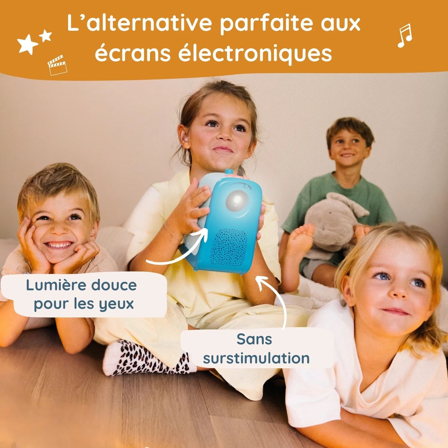 Vidéoprojecteur Tikino des 3-10 ans (sur batterie) (Tikino) - Image 1