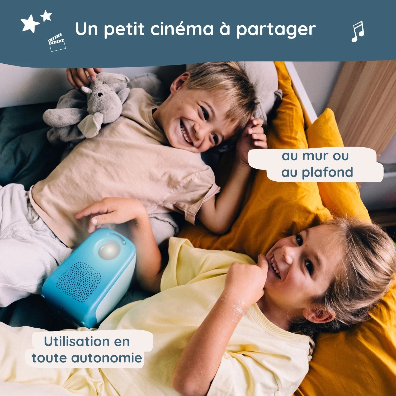 Vidéoprojecteur Tikino des 3-10 ans (sur batterie) (Tikino) - Image 3