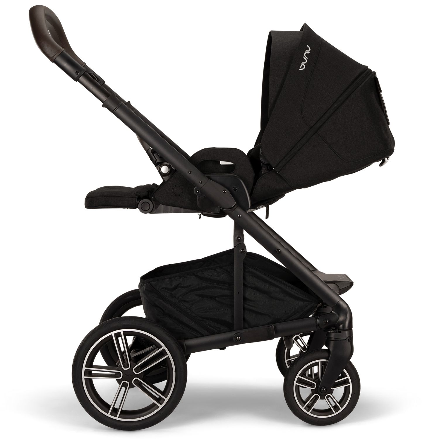 Poussette MIXX NEXT Caviar effet cuir chocolat (NUNA) - Image 7