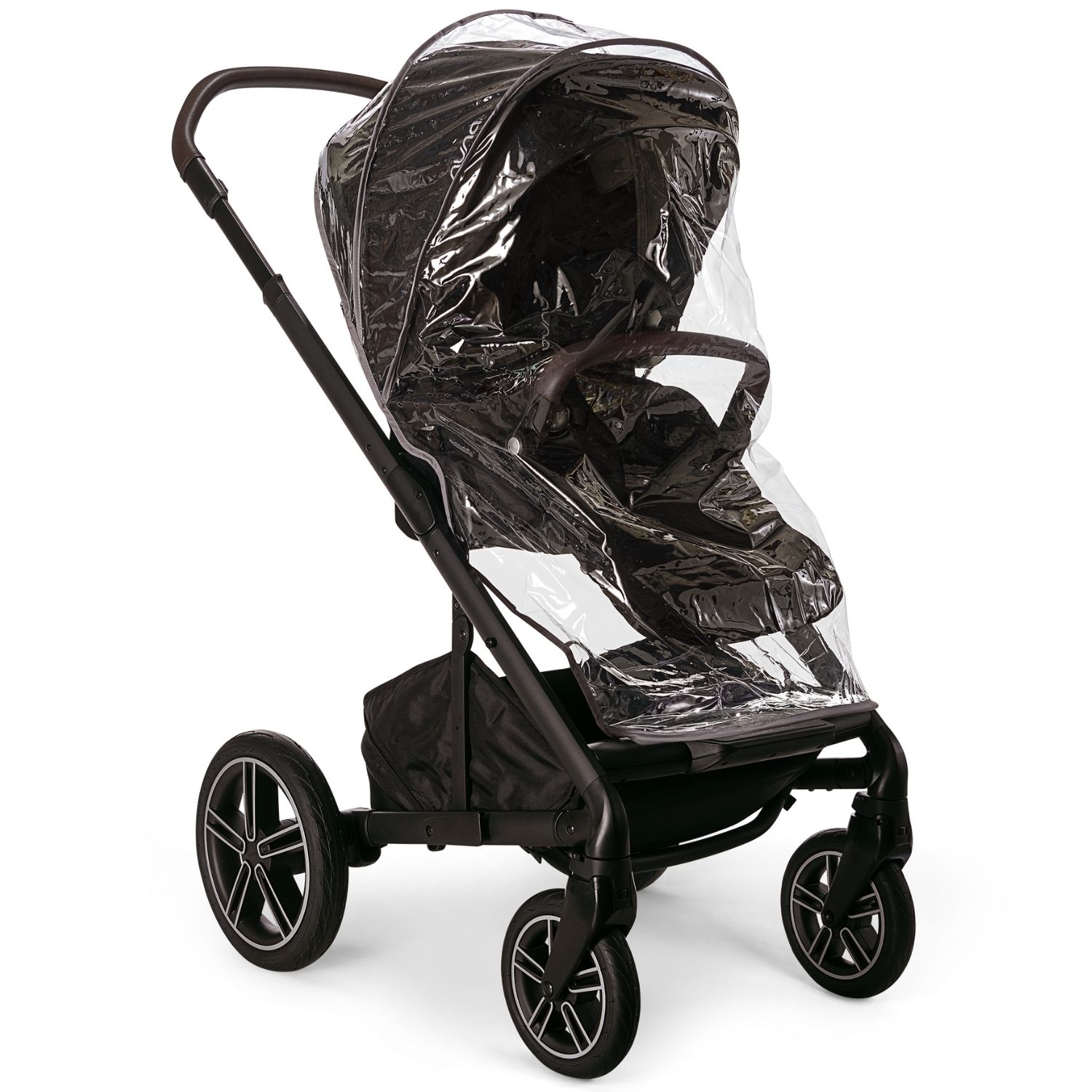 Poussette MIXX NEXT Caviar effet cuir chocolat (NUNA) - Image 8